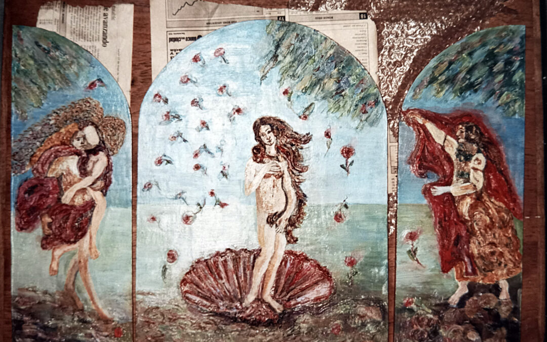 Homenaje a Botticelli. La Primavera.