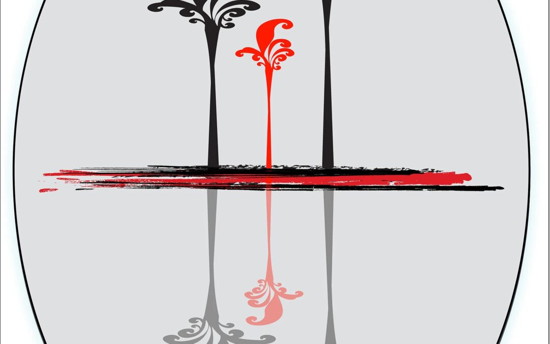 Black and red trees