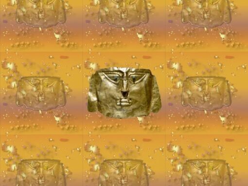 Golden faces